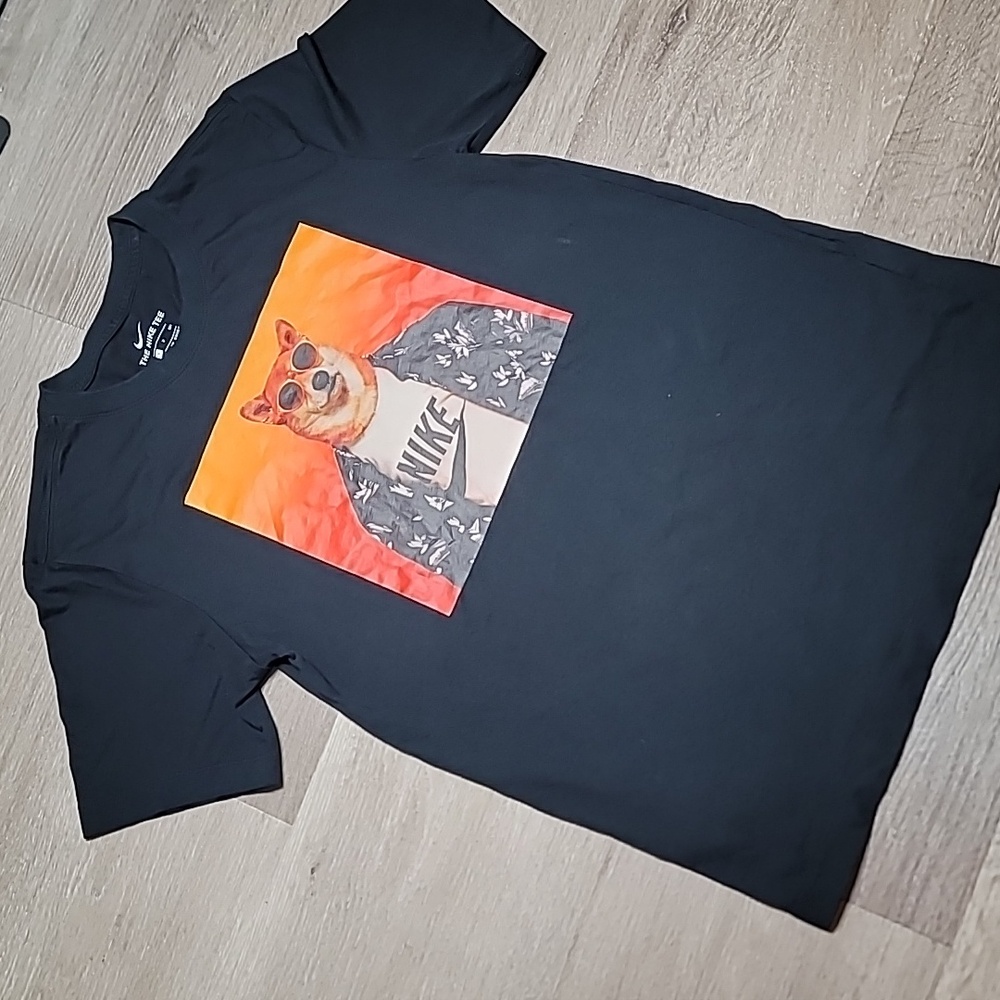 NIKE SHIBA INU DOG TEE SIZE SMALL MENS - Picture 5 of 6